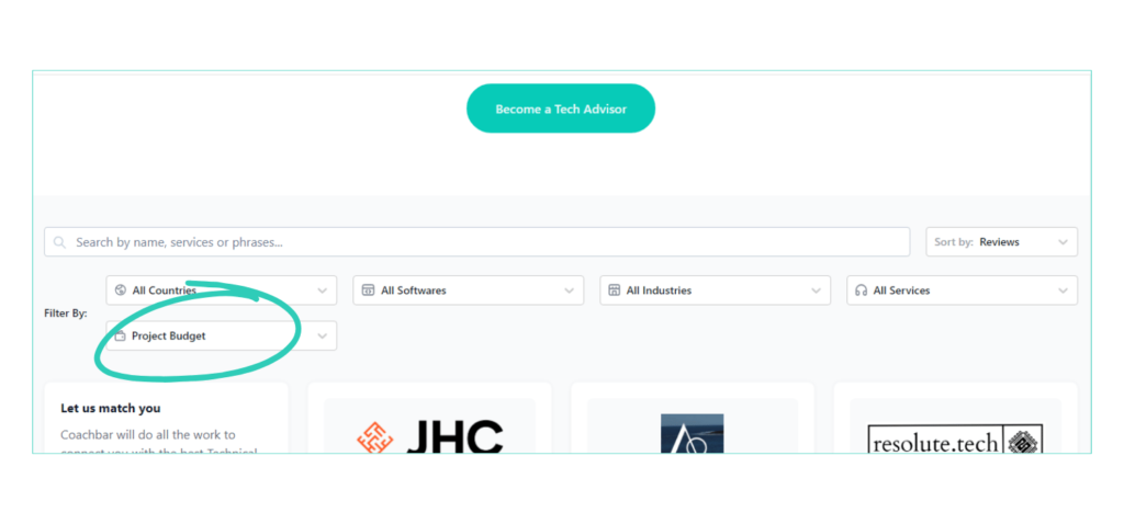 Find a tech advisor on a budget
